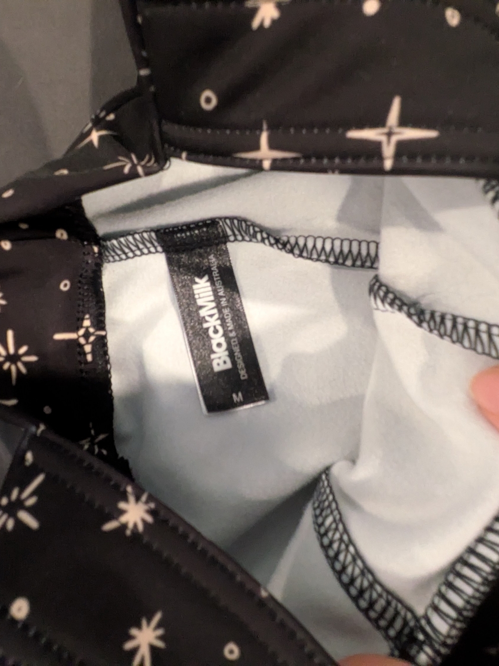Blackmilk Black Celestial Eye Overalls - Picture 3 of 3